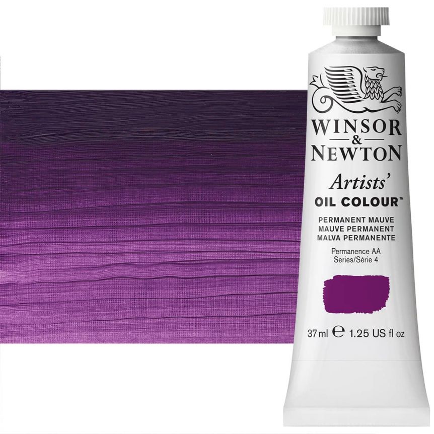 Winsor & Newton Artists' Oil - Permanent Mauve, 37ml Tube