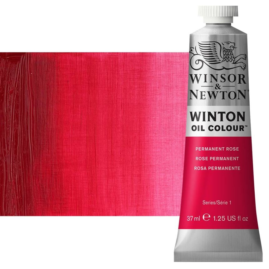 Winton Oil Color 37ml Tube - Permanent Rose