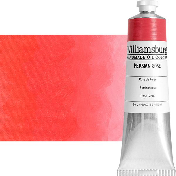 Williamsburg Handmade Oil Paint - Persian Rose, 150ml Tube