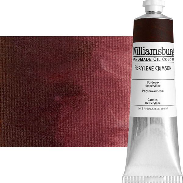 Williamsburg Handmade Oil Paint 150 ml - Perylene Crimson