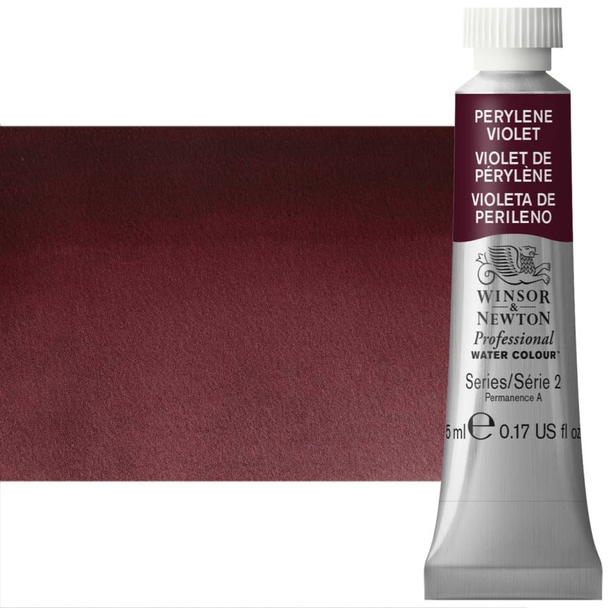 Winsor & Newton Professional Watercolor - Perylene Violet, 5ml Tube