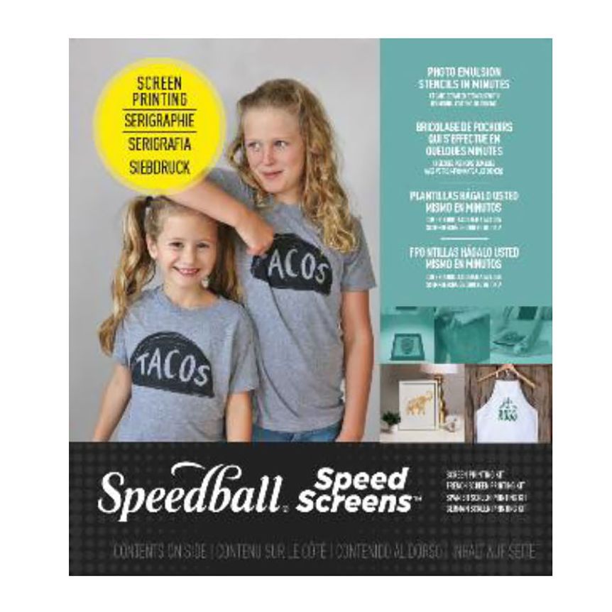 Speedball Speed Screens Photo Emulsion Stencil Kit 