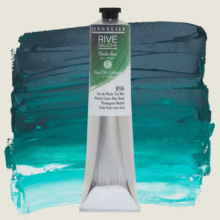 Phthalo Green Blue Shade 200ml Sennelier Rive Gauche Fine Oil