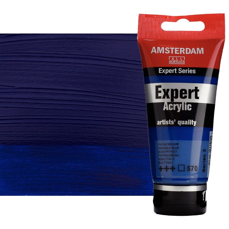 Amsterdam Expert Acrylic Phthalo Blue 75 ml