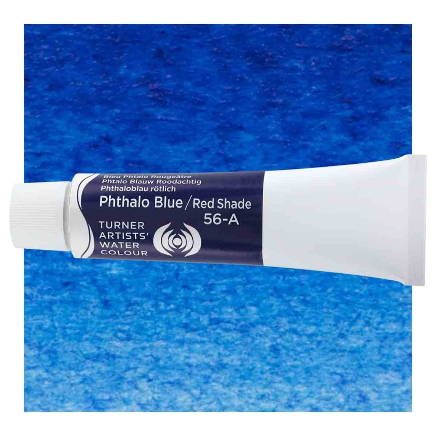 Turner Professional Watercolor - Phthalo Blue/Red Shade, 15ml Tube