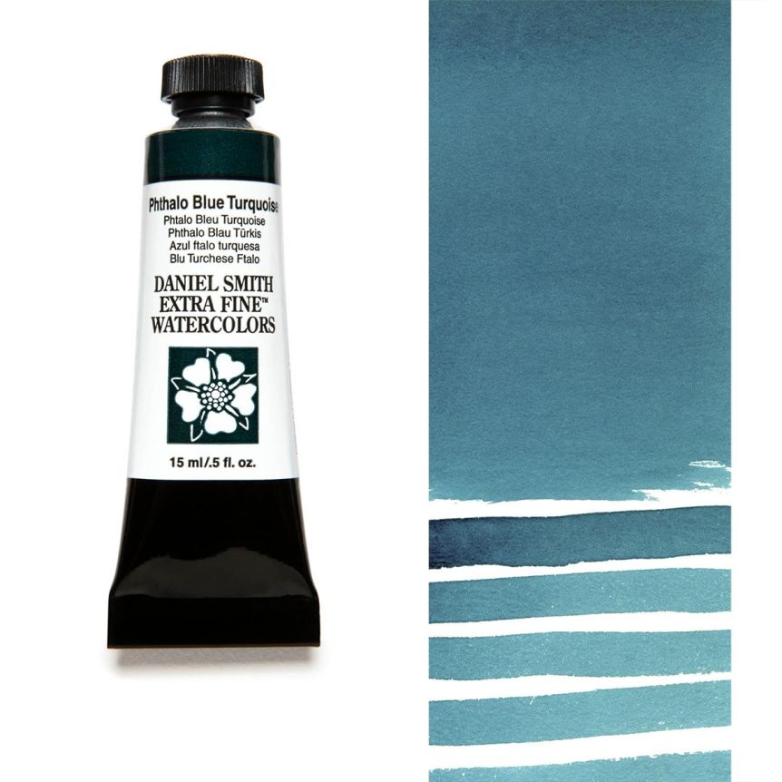 Daniel Smith Extra Fine Watercolor 15 ml Phthalo Blue Turquoise