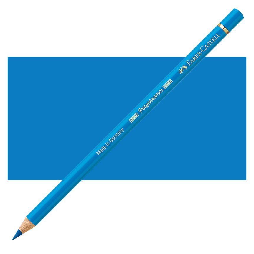 Faber-Castell Polychromos Pencil, No. 110 - Phthalo Blue