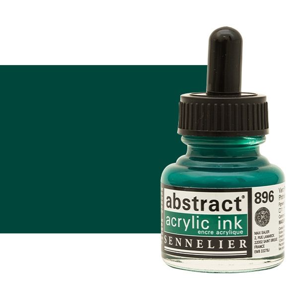 Sennelier Abstract Acrylic Ink 30ml Phthalo Green