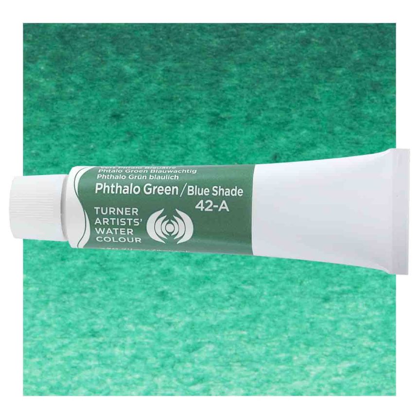 Turner Professional Watercolor - Phthalo Green/Blue Shade, 15ml Tube