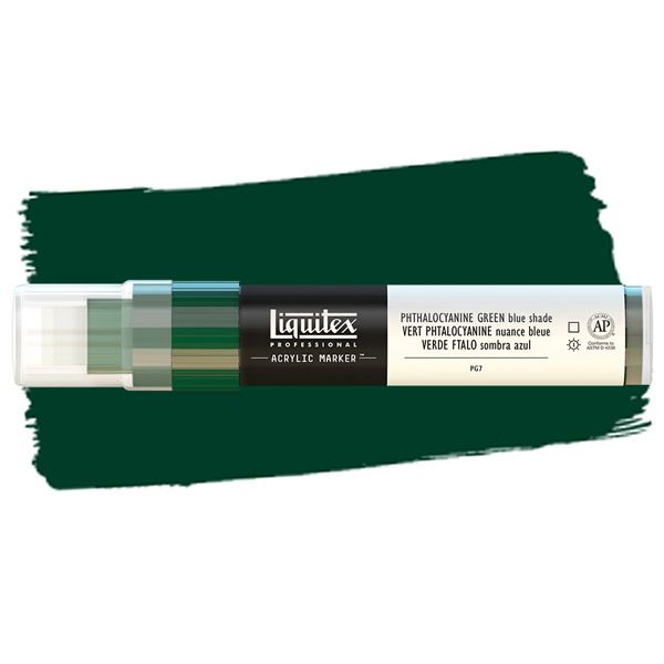 Liquitex Professional Paint Marker Wide (15mm) - Phthalo Green (Blue Shade)