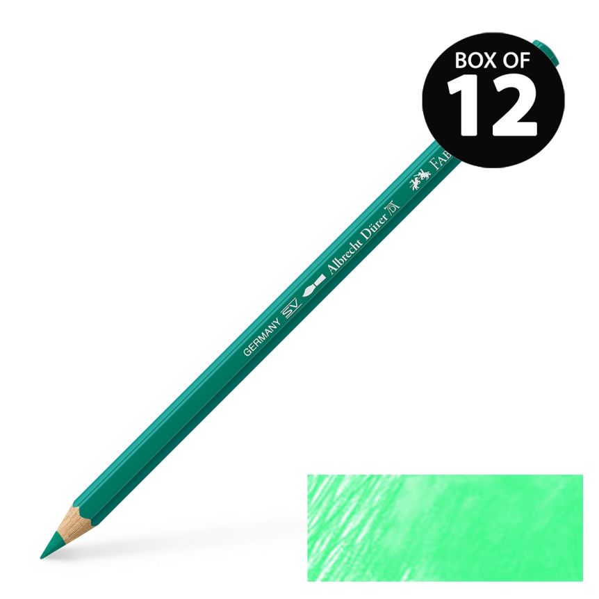 Albrecht Durer Watercolor Pencils Phthalo Green No. 161, Box of 12