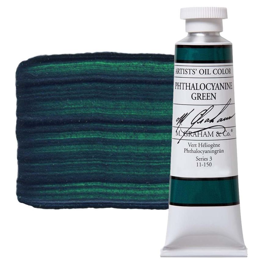 M. Graham Artist Oil Color 150ml - Phthalo Green