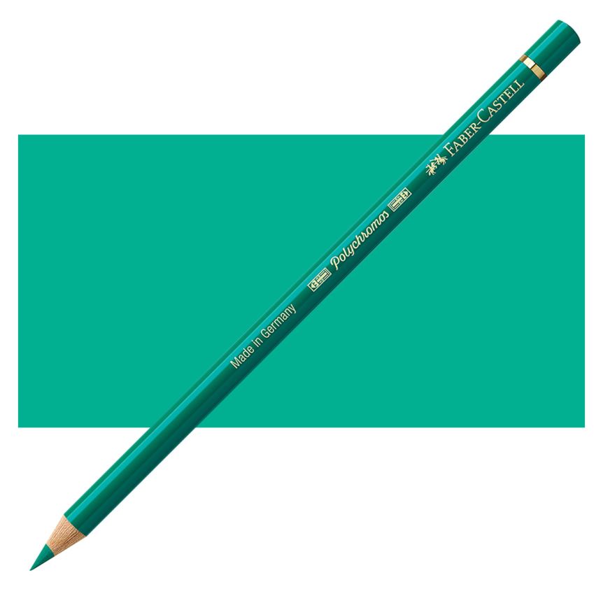 Faber-Castell Polychromos Pencil, No. 161 - Phthalo Green