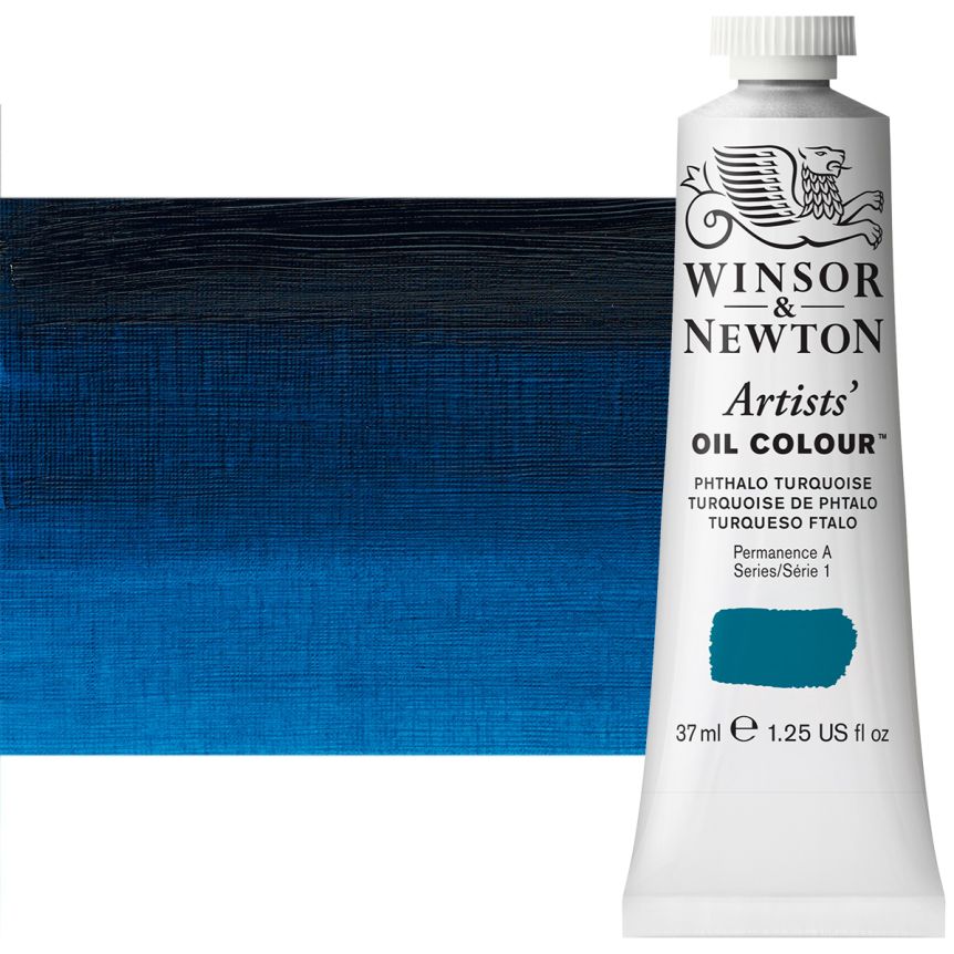 Winsor & Newton Artists' Oil - Phthalo Turquoise, 37ml Tube