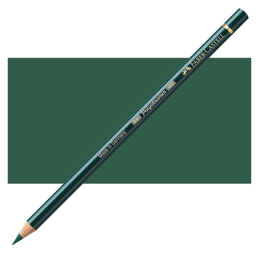 Faber-Castell Polychromos Pencil, No. 267 - Pine Green