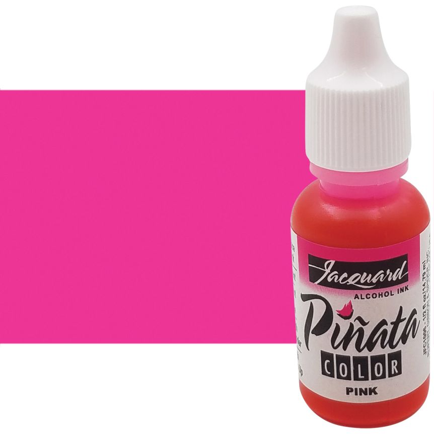 Jacquard Pinata Alcohol Ink - Pink, 1/2oz
