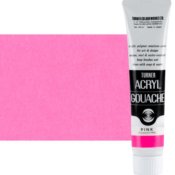 Turner Artist Acryl Gouache - Pink, 100ml