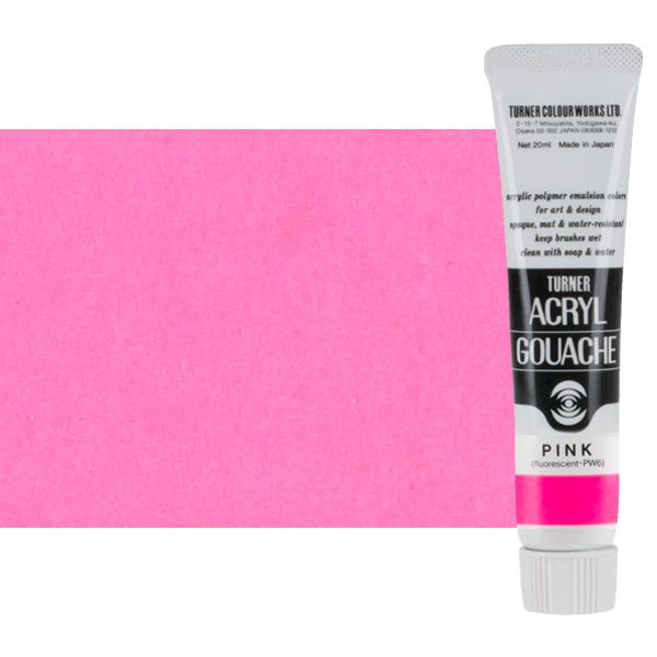 Turner Artist Acryl Gouache - Pink, 20ml