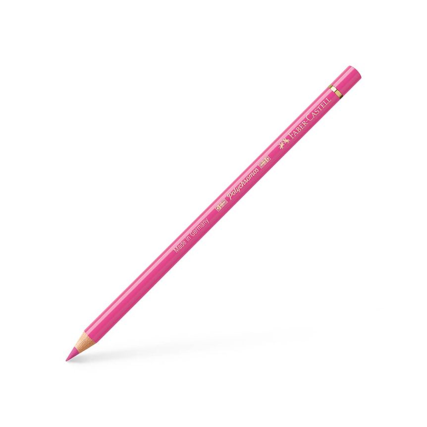 Faber-Castell Polychromos Pencil, No. 129 - Pink Madder Lake