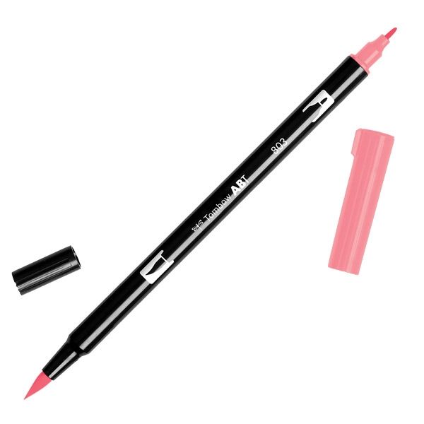 Tombow Dual Brush Pen Pink Punch