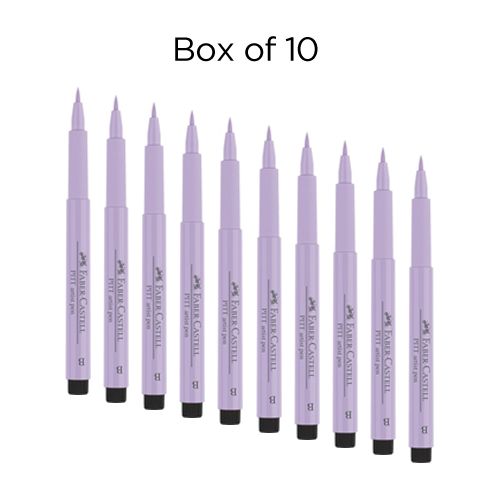 Faber-Castell Pitt Brush Pen Box of 10 No. 239 - Lilac