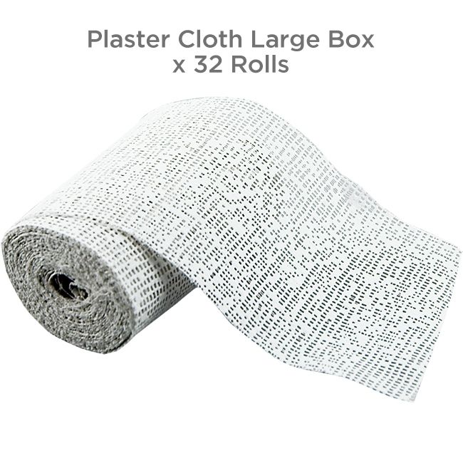 thumbnail image 2 of MEDCO Plaster Cloth Rolls – 4in X 15ft, 12 Pack For Belly Casting & Crafts 2 of 4