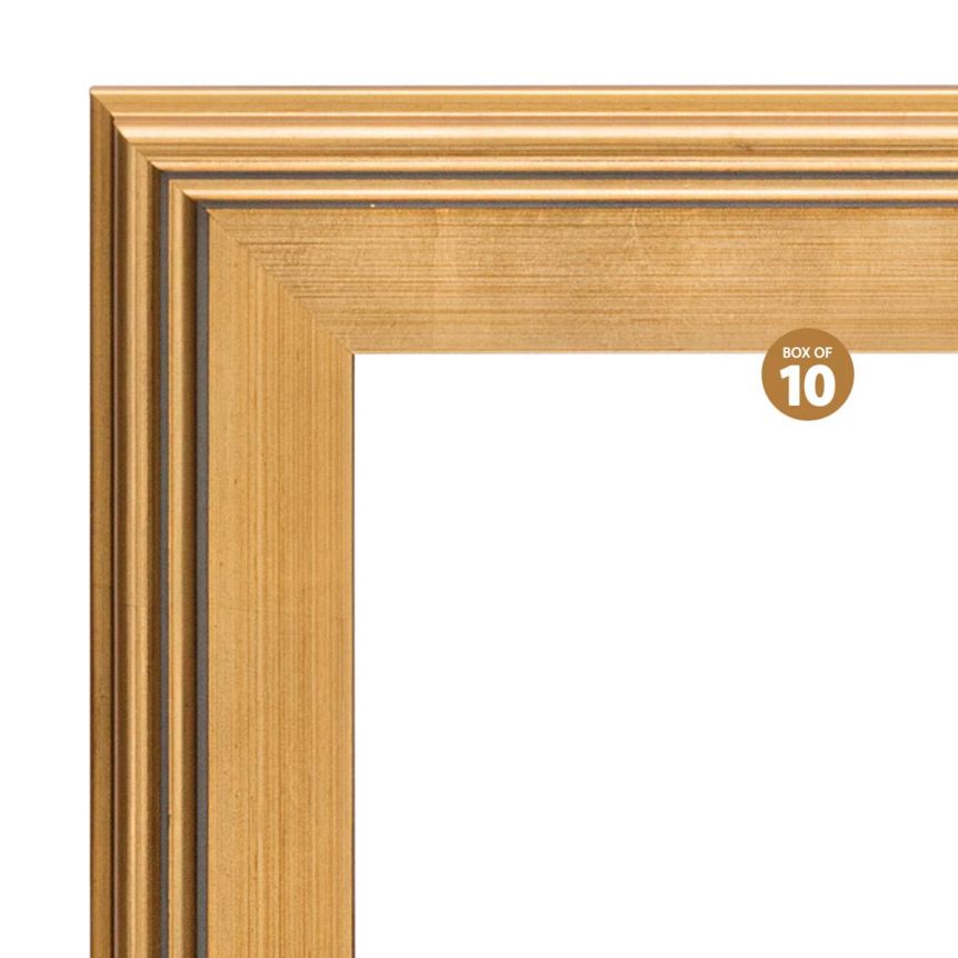 Plein Air Style Frame, Gold 6"x8" - Box of 10 