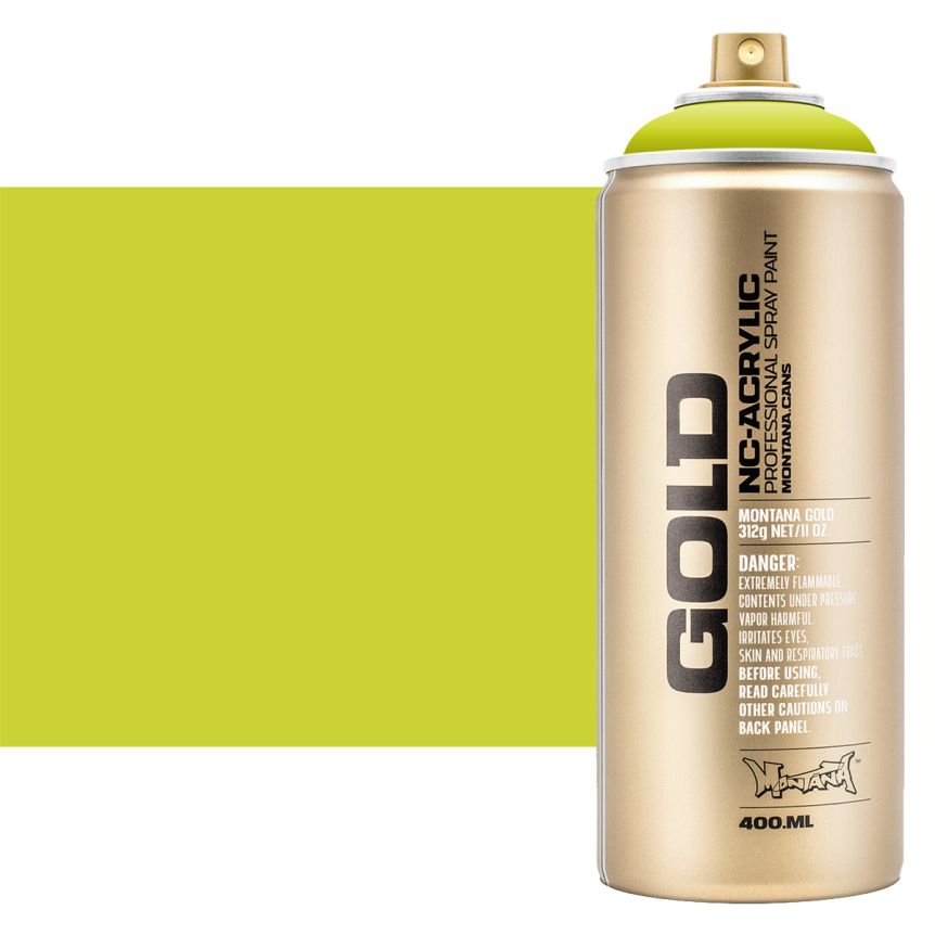 Montana GOLD Acrylic Professional Spray Paint 400 ml - Poison