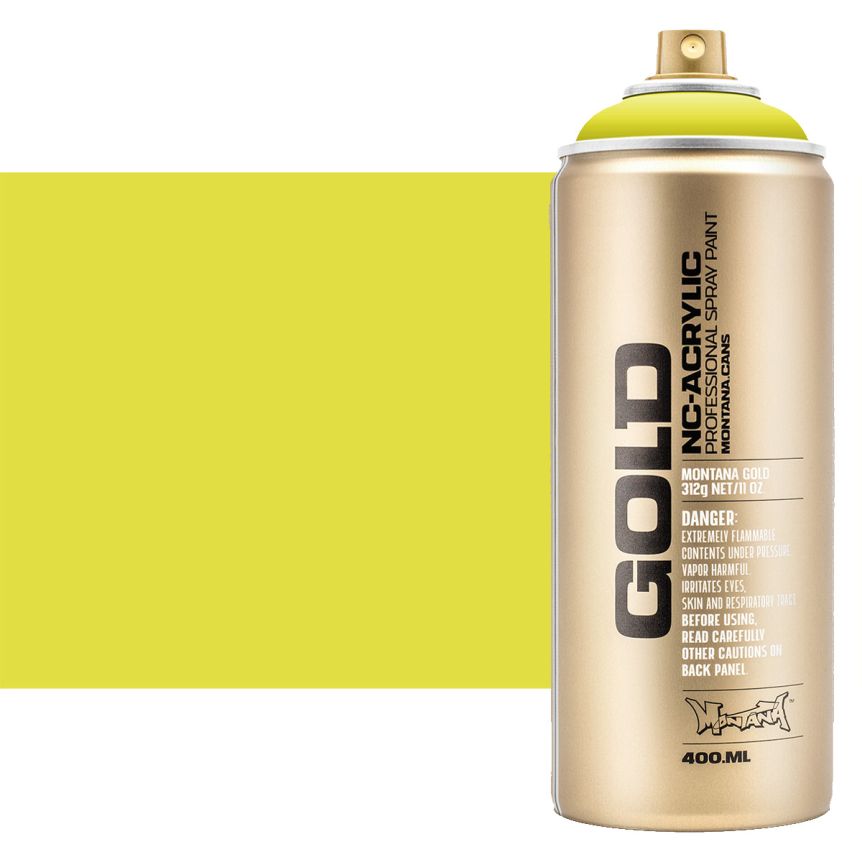 Montana GOLD Acrylic Professional Spray Paint 400 ml - Poison Light