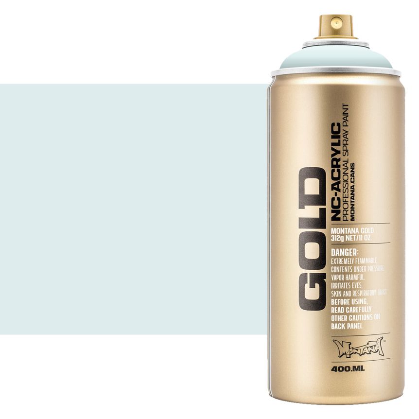 Montana GOLD Acrylic Professional Spray Paint 400 ml - Polar Blue