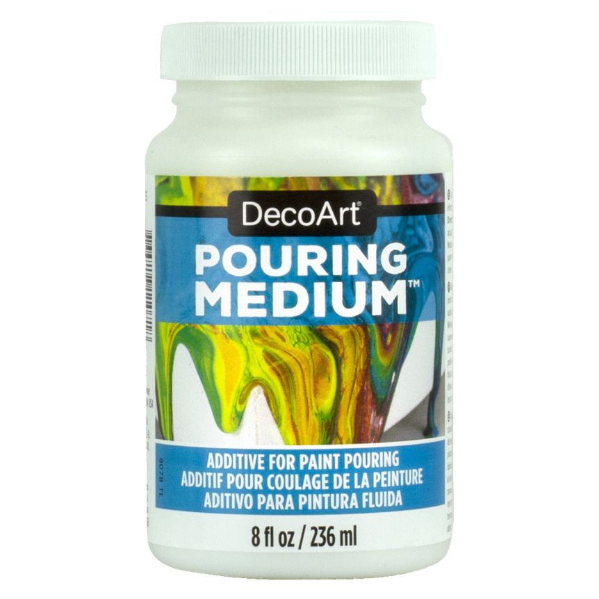Decoart Acrylic Paint 8oz Pouring Medium Jerry's Artarama