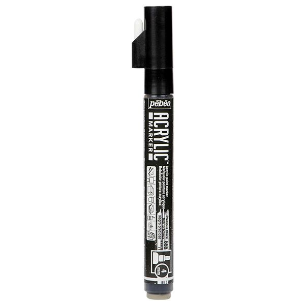 Pebeo Acrylic Marker 4mm - Precious Black