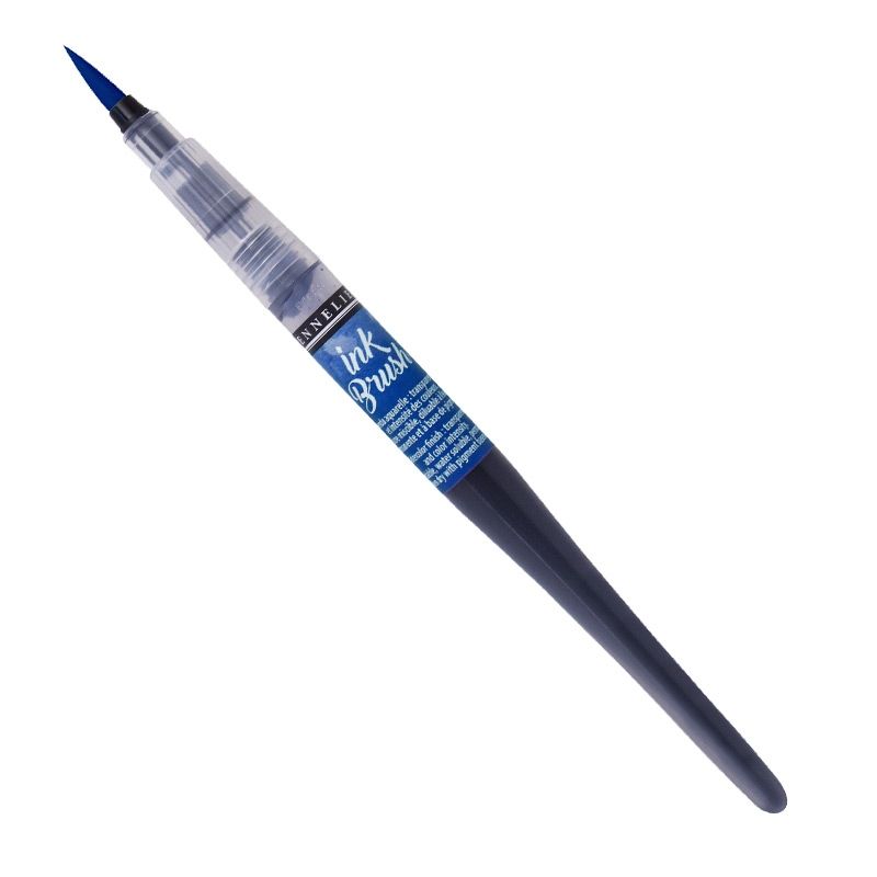 Sennelier Watercolor Ink Brush 6.5ml Primary Blue
