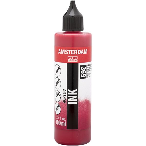 Amsterdam Acrylic Ink 100ml Primary Magenta