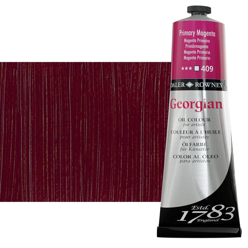 Daler-Rowney Georgian Oil Color 225ml Tube - Primary Magenta