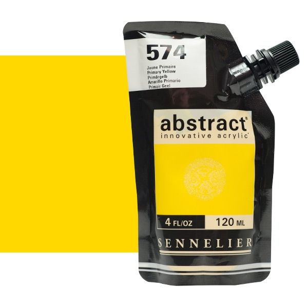 Sennelier Abstract Acrylic 120ml Primary Yellow