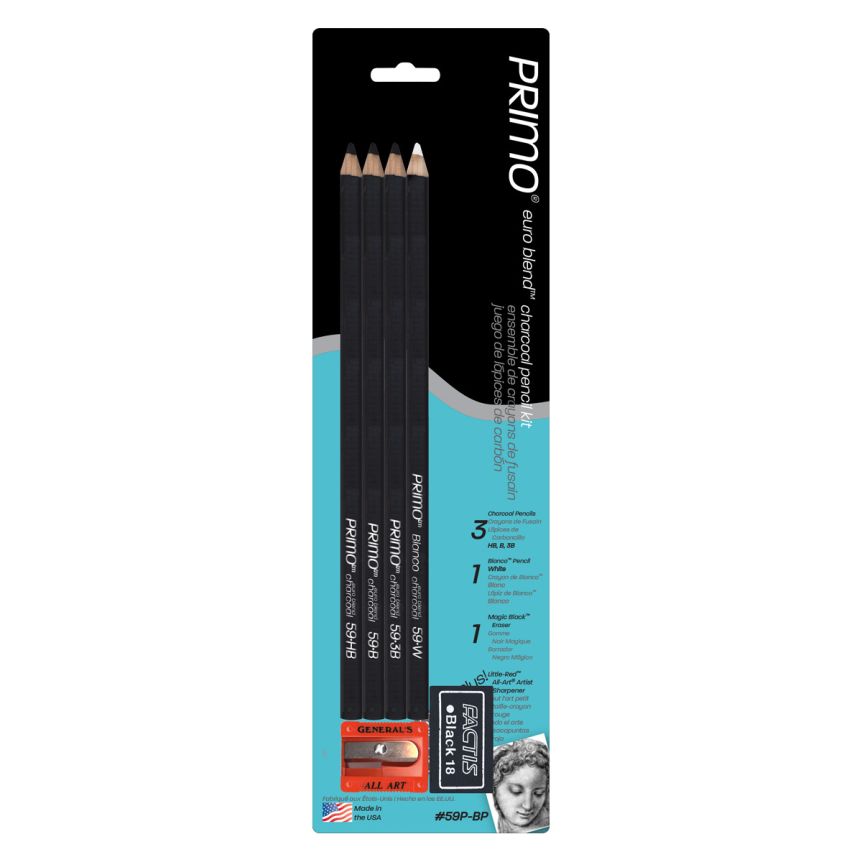 General's The Original Charcoal Assorted Grades & Generals Charcoal White  - Sitaram Stationers