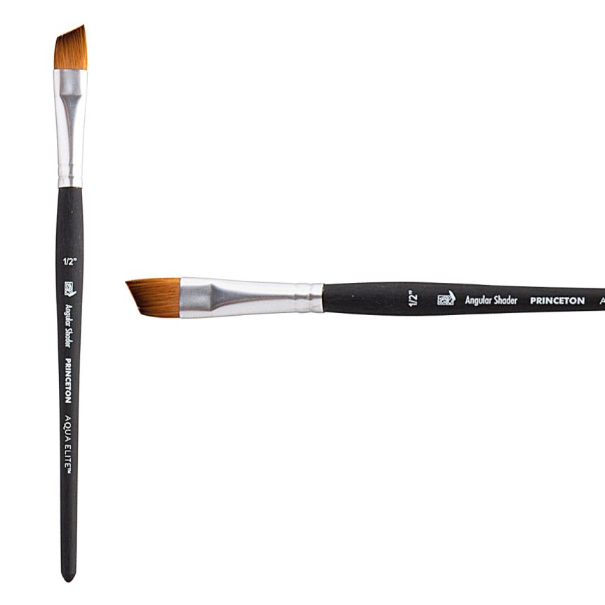 2 Angle Short Synthetic Paint Brush