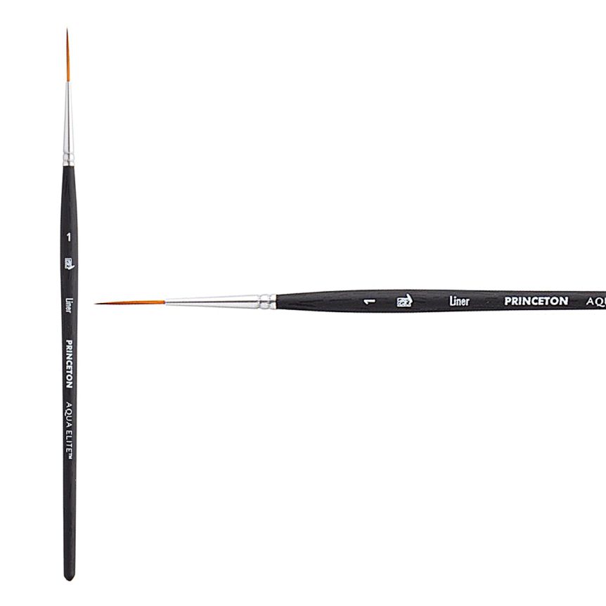 Princeton Aqua-Elite Series 4850 Synthetic Kolinsky Sable Brush 3/4 Wash