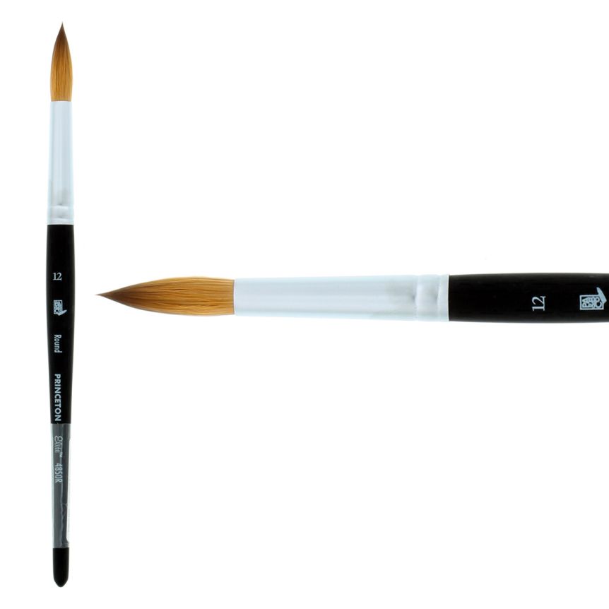 Princeton AquaElite Series 4850 Synthetic Kolinsky Sable Brush 12