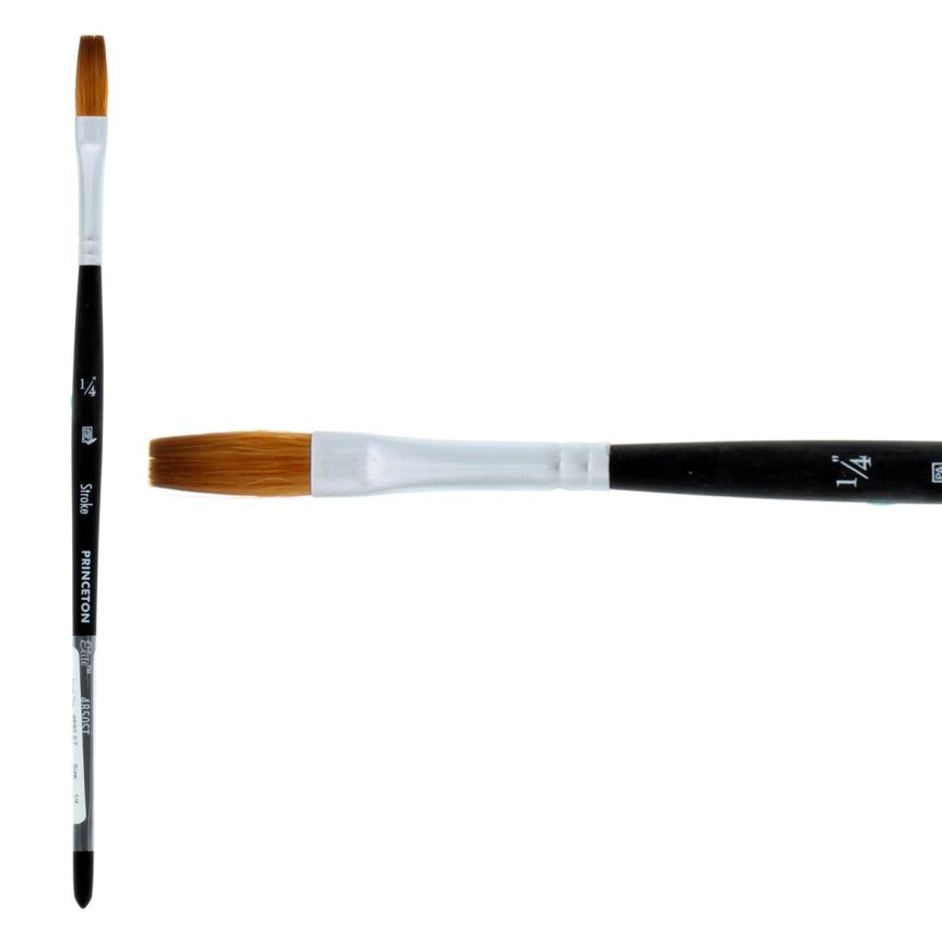 Princeton Aqua-Elite Series 4850 Synthetic Kolinsky Sable Brush 1/4" Stroke