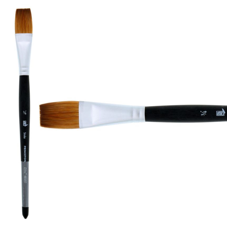 Princeton Aqua-Elite Series 4850 Synthetic Kolinsky Sable Brush 3/4" Stroke