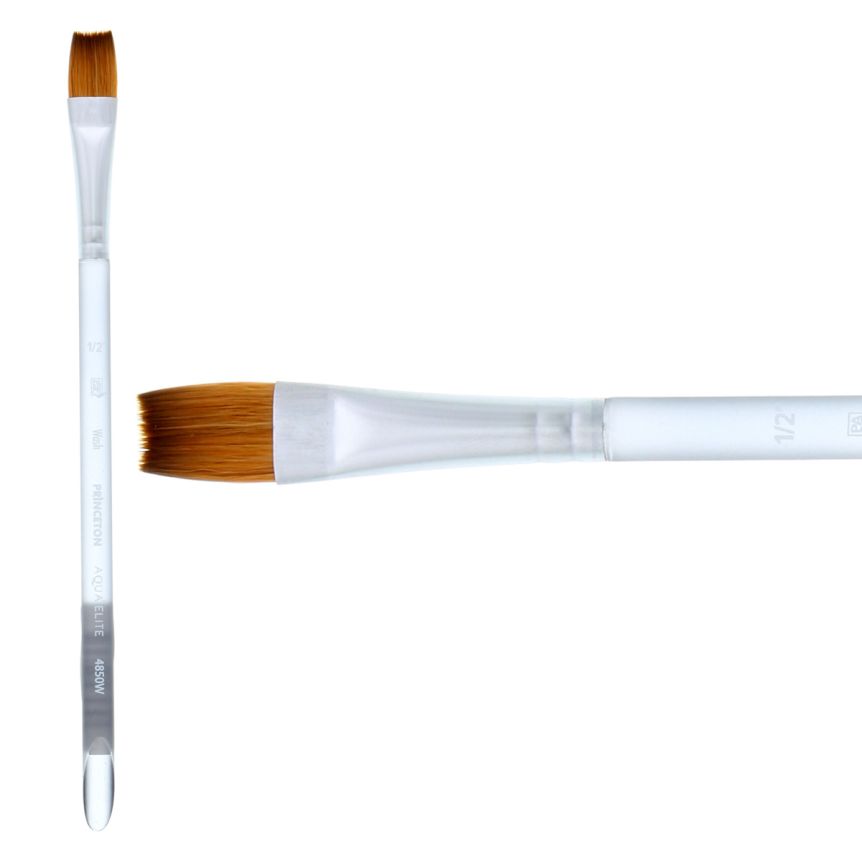 Princeton Aqua-Elite Series 4850 Synthetic Kolinsky Sable Brush 1/2" Wash