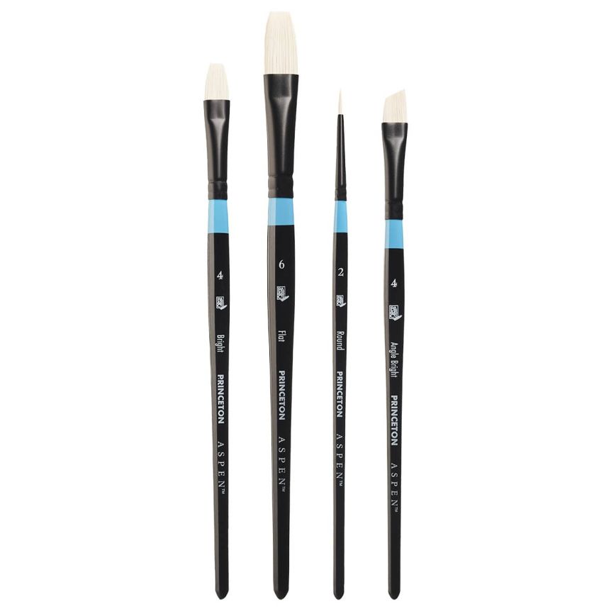 Princeton Aspen Series 6950 Professional Brush Set of 4