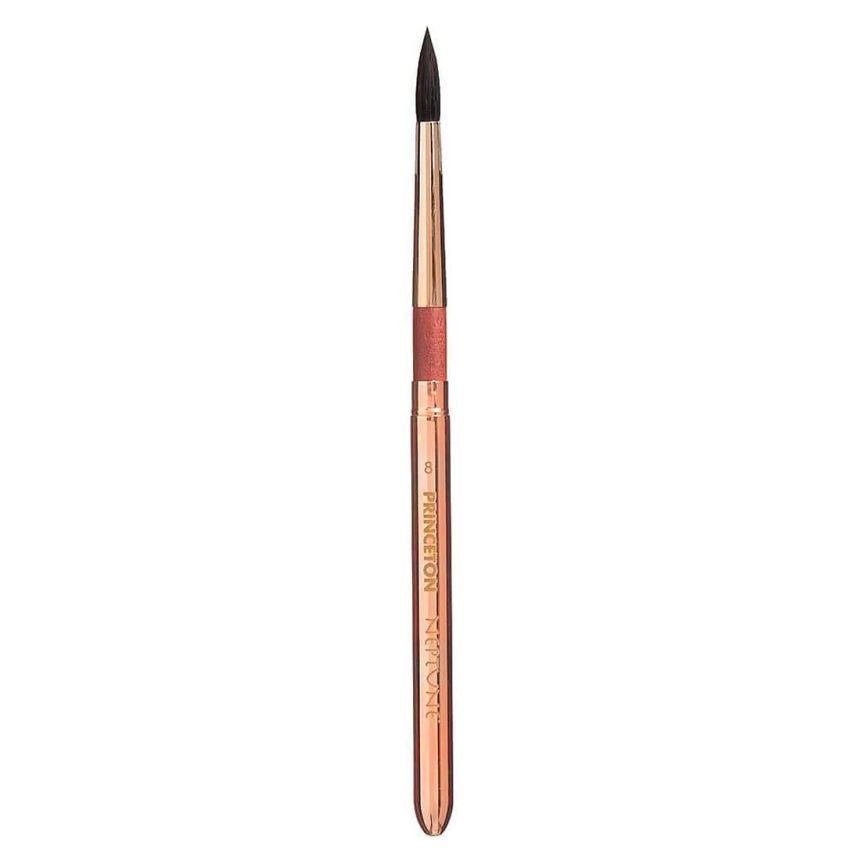 Princeton Neptune 4750 Synthetic Squirrel, Travel Round #8 Brush