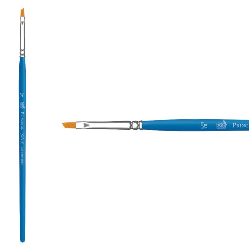 Princeton Short Handle 3750 Select 1/8" Angle Shader