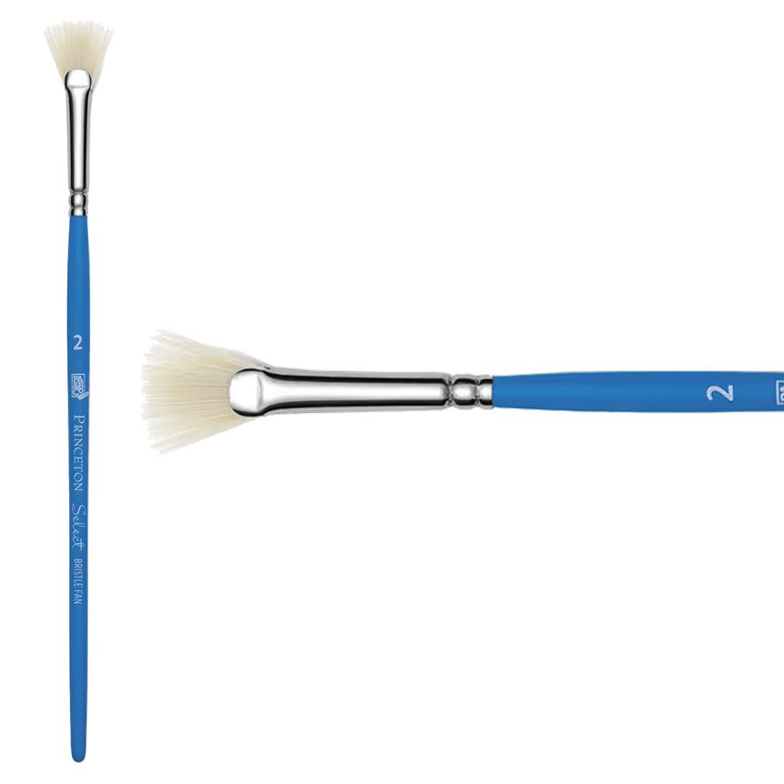 Princeton Short Handle 3750 Select #2 Fan
