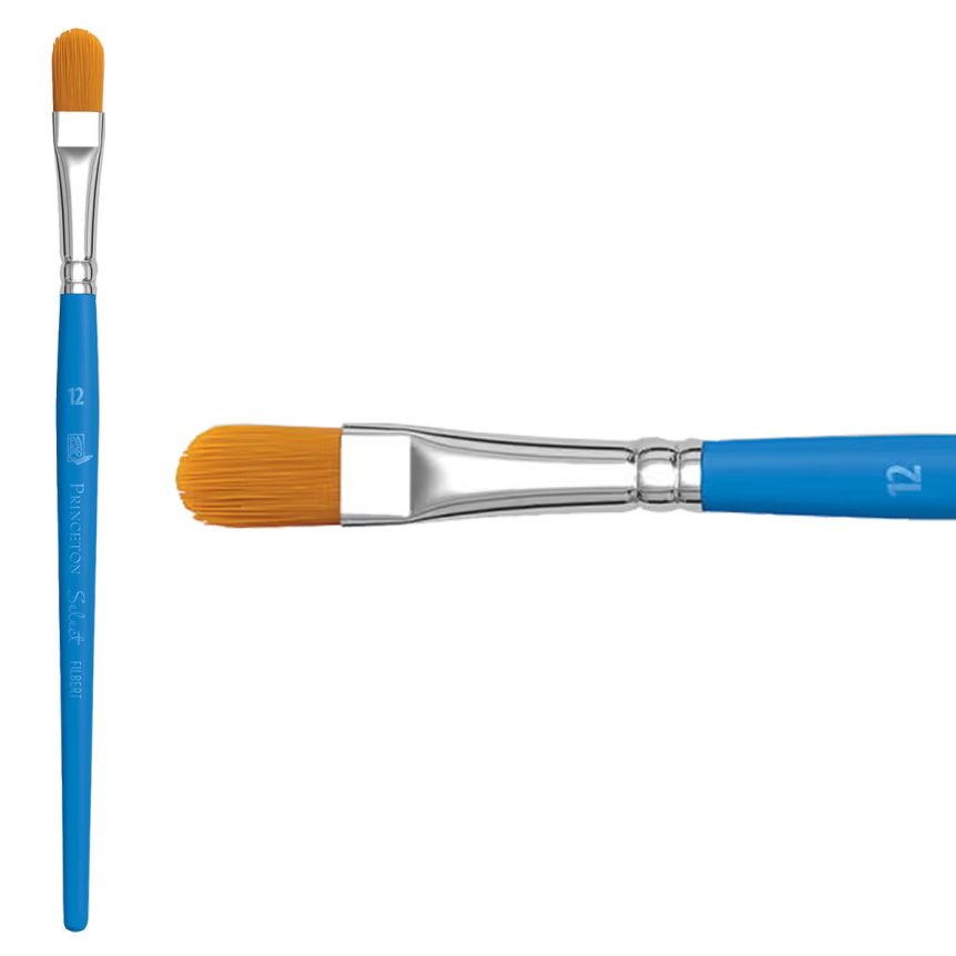 Princeton Short Handle 3750 Select #12 Filbert