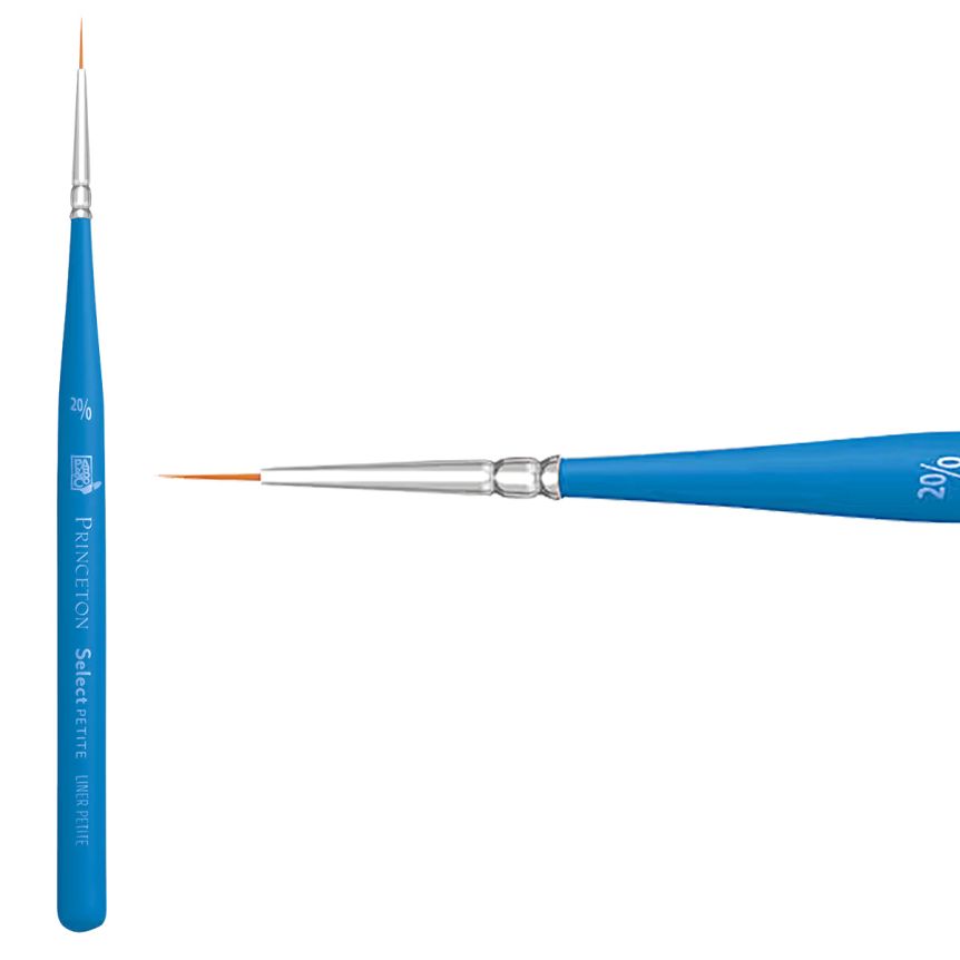  Princeton Short Handle 3750 Select #20/0 Liner