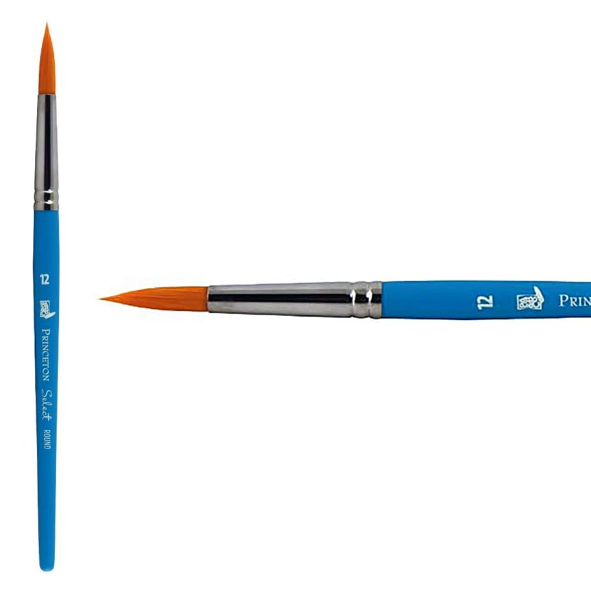 Princeton Short Handle 3750 Select #12 Round